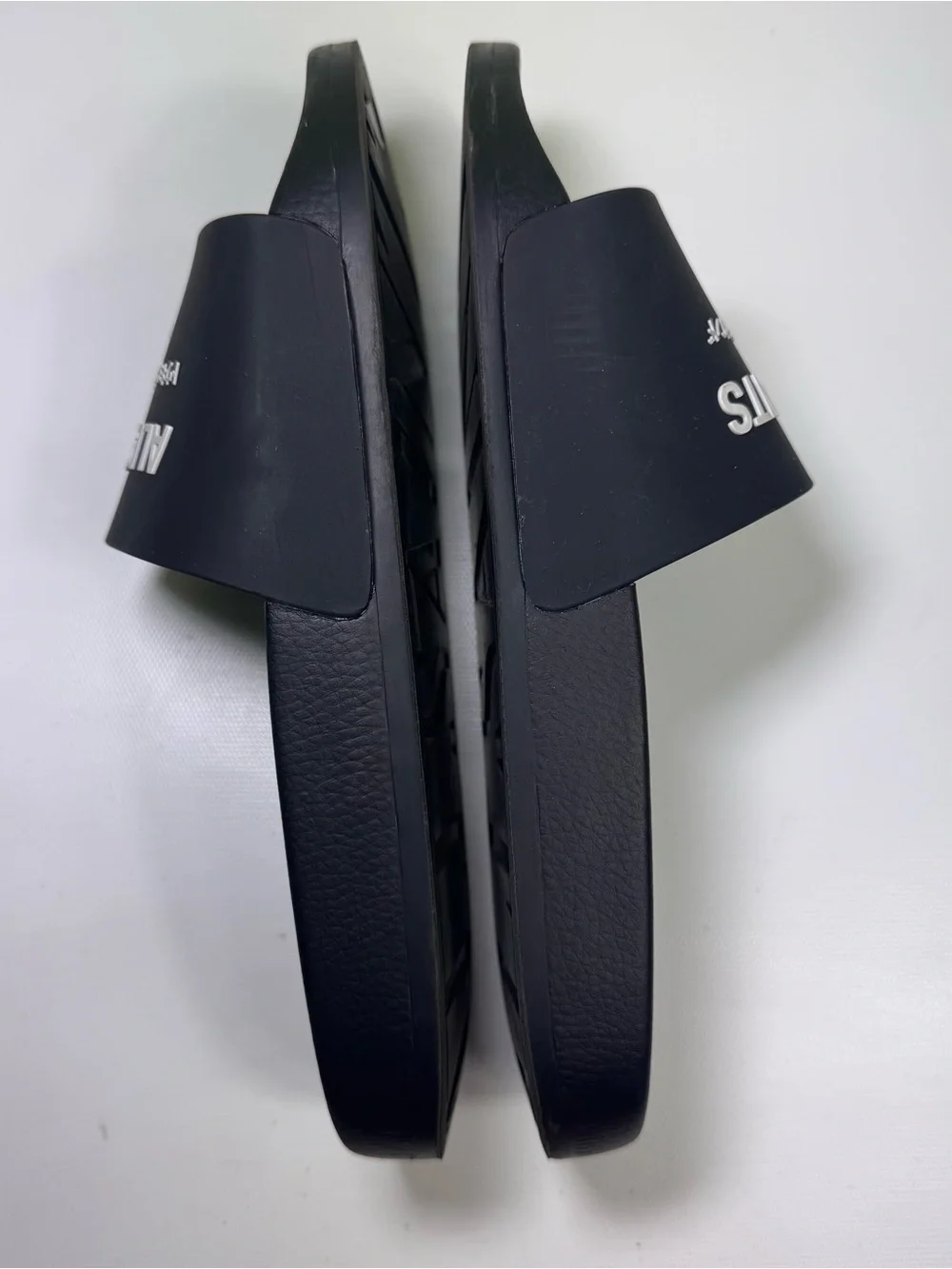 Allsaints Underground Logo Slip On Slides size 42 - Picture 4 of 6